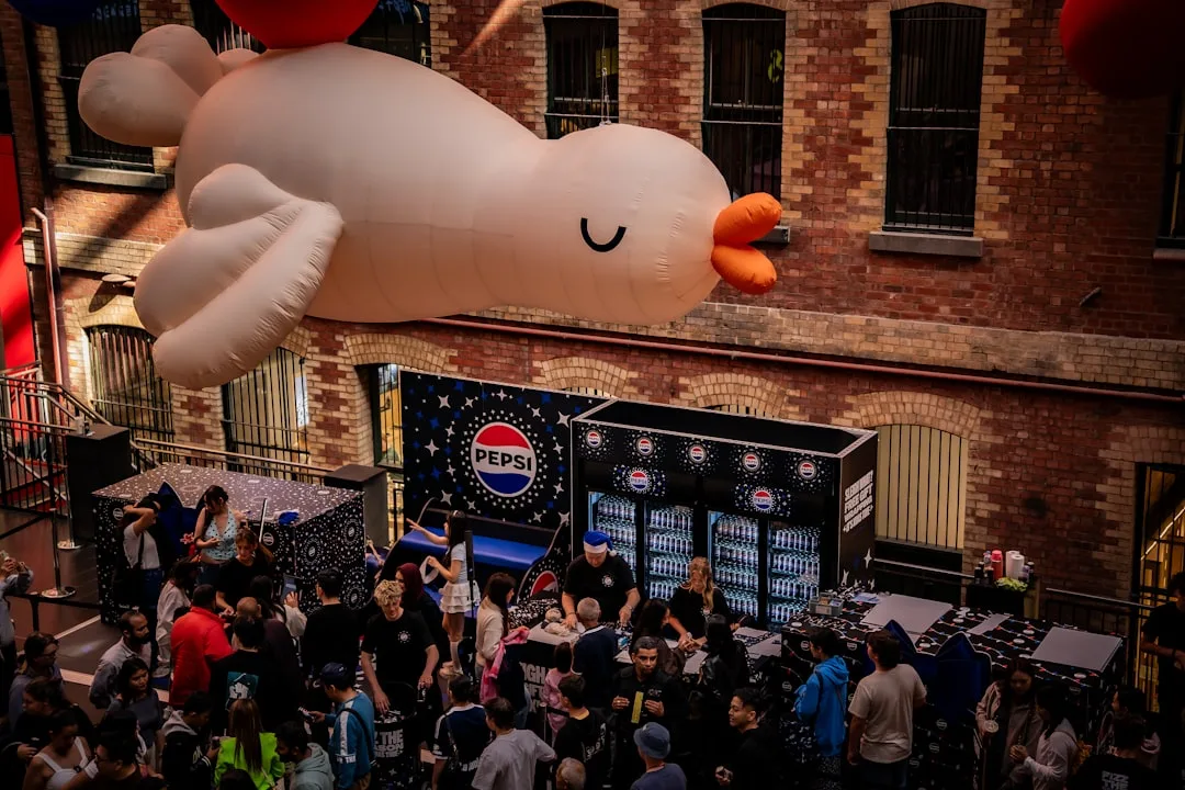 Brand activation installation